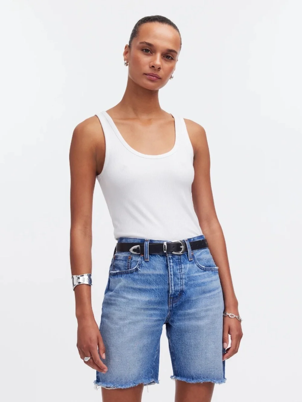 Madewell long denim